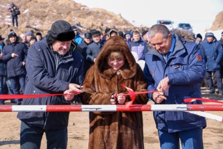 Zhdanova launches Mine No6 - 460 (Rosatom)